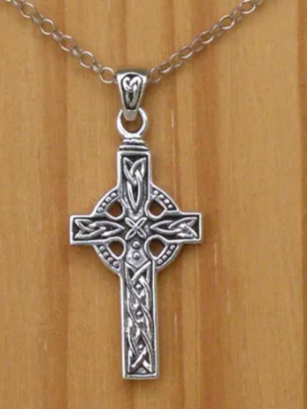 925 Sterling Silver Celtic Cross